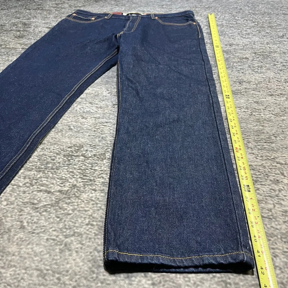 NEW Vintage‎ Levi's 505 Regular Fit Jeans Mens 38x30 Blue Denim Y2K 2000s